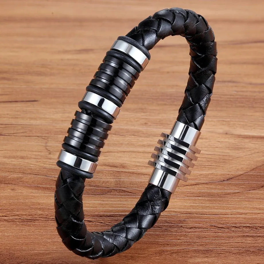 Black Clasp Bracelet