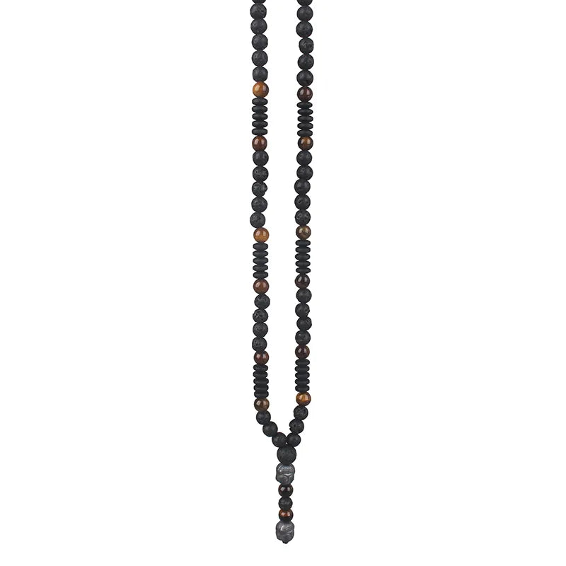 Beaded Gemstone Necklace
