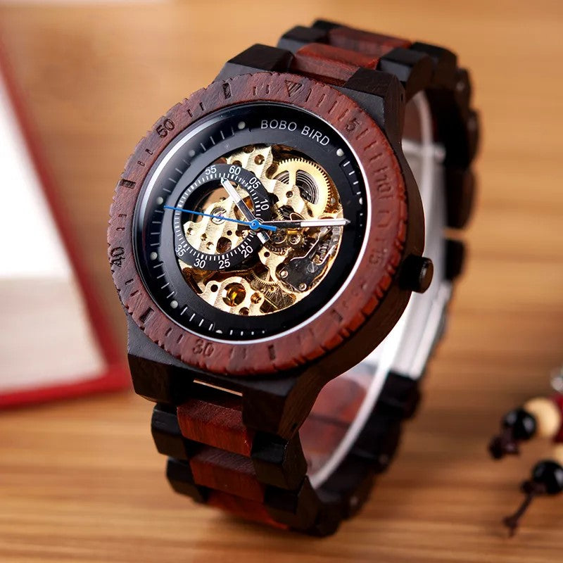 Mechanical Wood  Watch